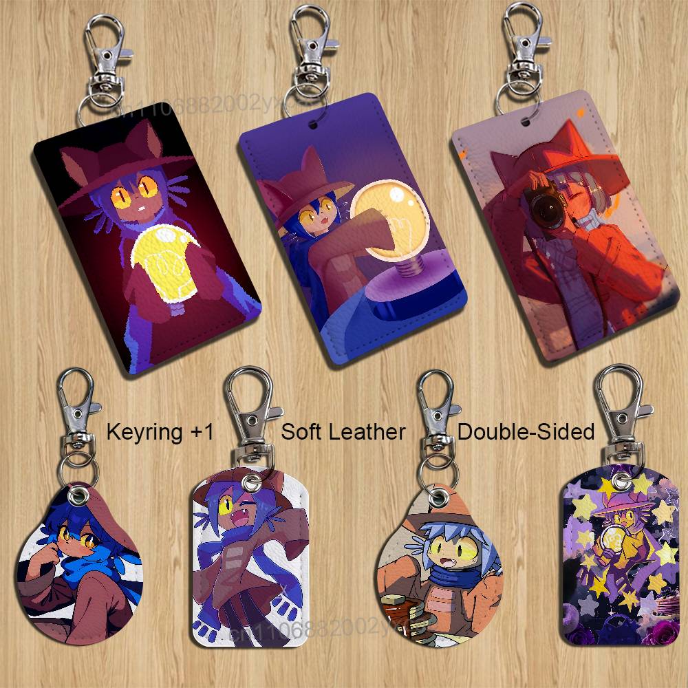 For Leather Work - Милый держатель для карт Niko OneShot: