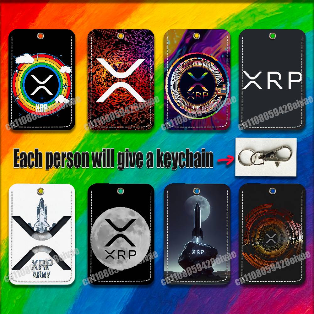 For Leather Work - Держатель для карт XRP Ripple (криптовалюта)