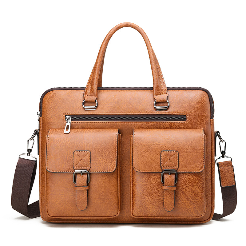 Leather Work Handbags - Роскошный брендовый деловой портфель для мужчин,