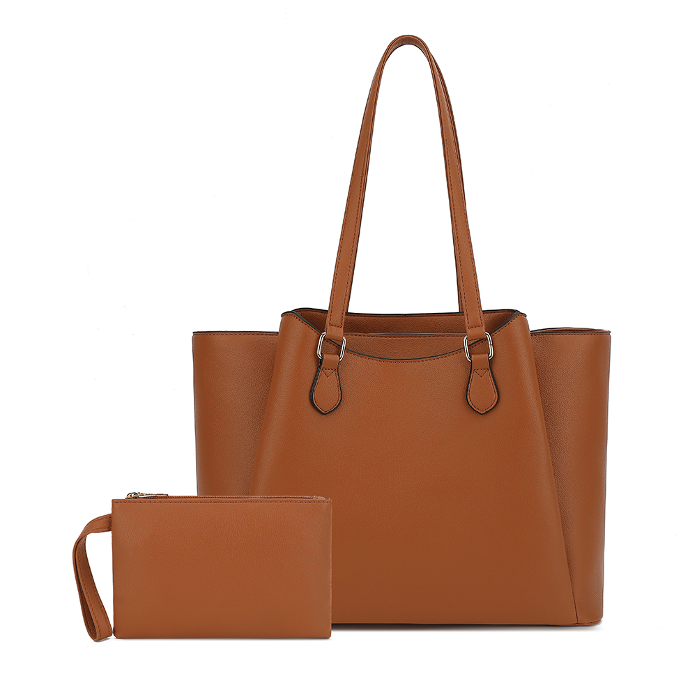 Leather Work Handbags - Женская сумка-тоут, большая сумка через плечо