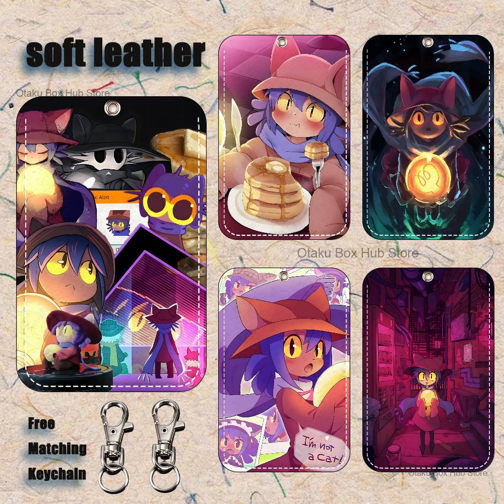 For Leather Work - Брелок-держатель для карт Anime N-Niko O-OneshotS: