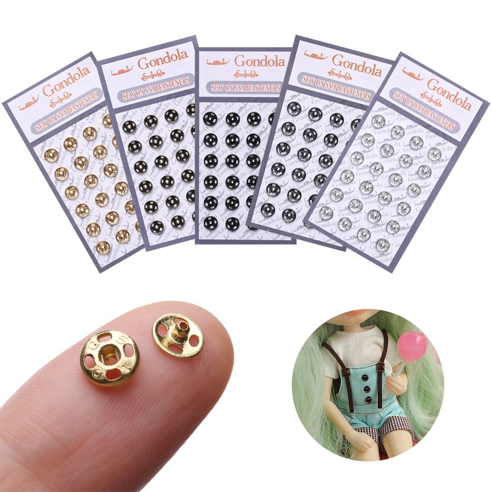 Snap Fastener Setter - Миниатюрная металлическая пряжка для кукольной одежды