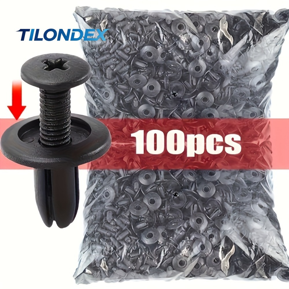 Snap Fastener Setter - TILONDEX Набор автомобильных крепежных клипс (100