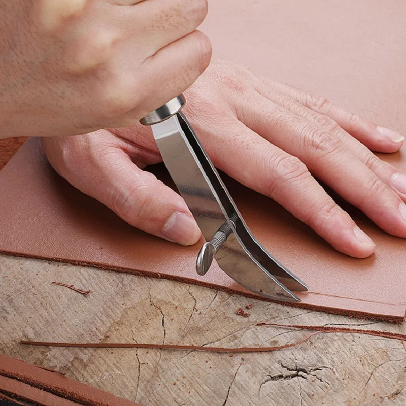 DIY Регулируемый кожаный кромк – обзор и цена Groover Stitching Tool