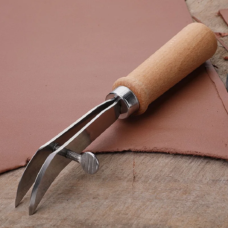 DIY Регулируемый кожаный кромк – обзор и цена Groover Stitching Tool