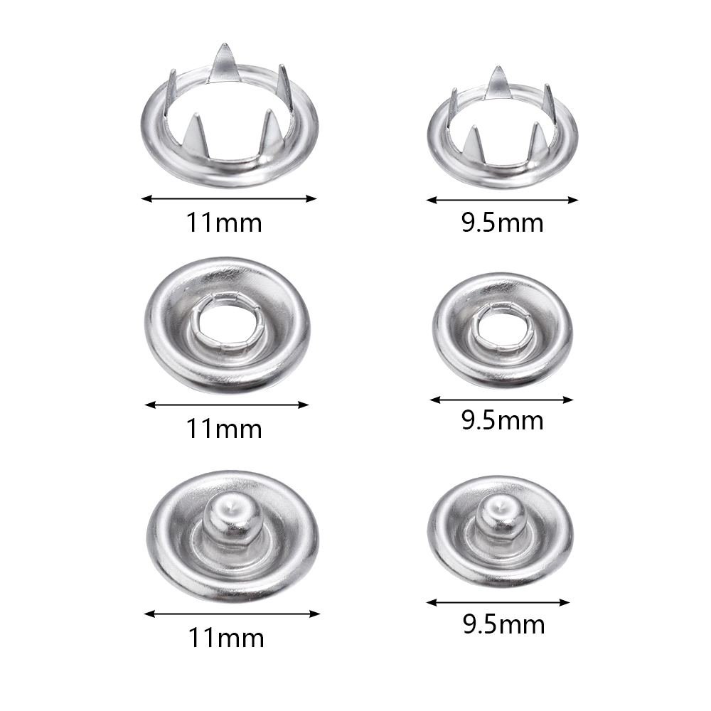 SAUVOO 50 наборов железные кно – обзор и цена Snap Fastener Setter