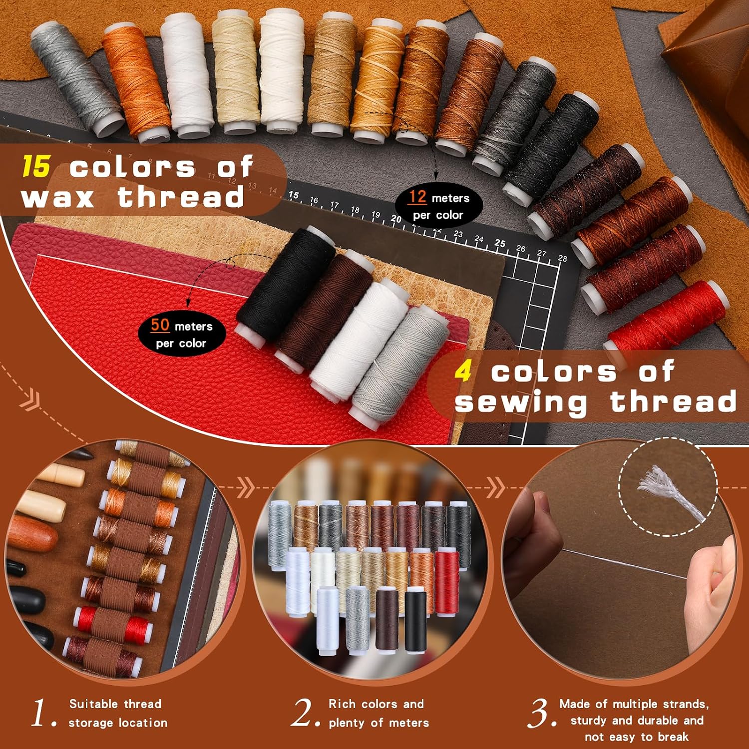 Набор инструментов для работы  – обзор и цена For Leather Work