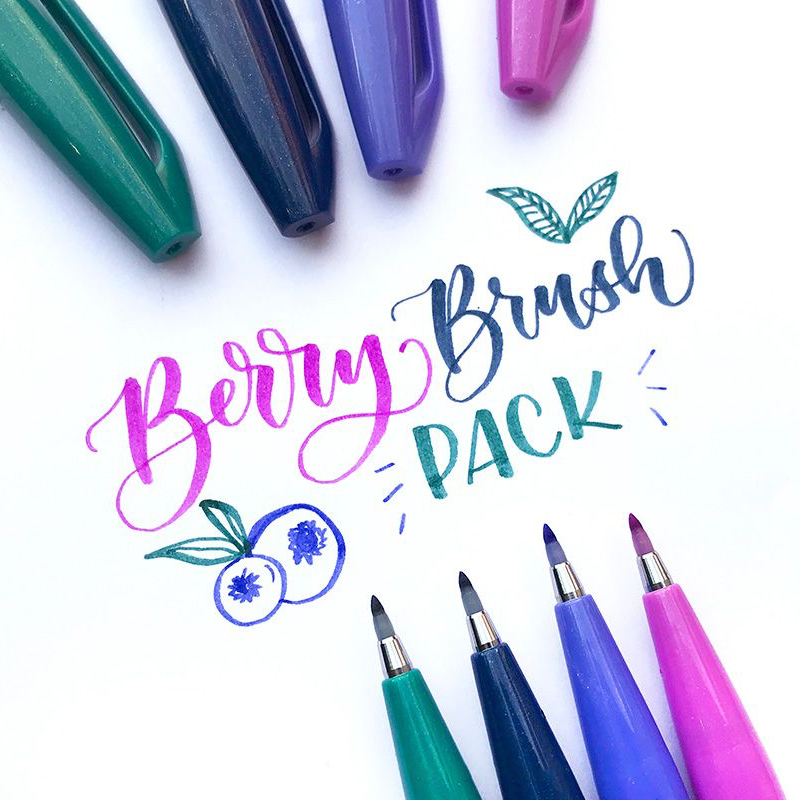 1 шт., Pentel Fude Brush Touch – обзор и цена Pentel Pen Sign Pen