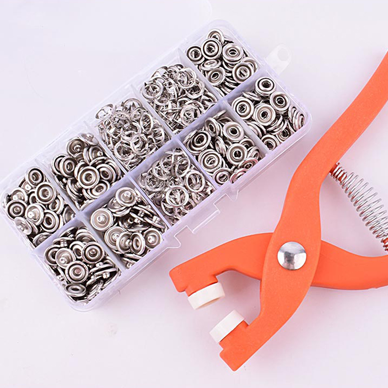 50/100 шт. Металлические пугов – обзор и цена Snap Fastener Setter